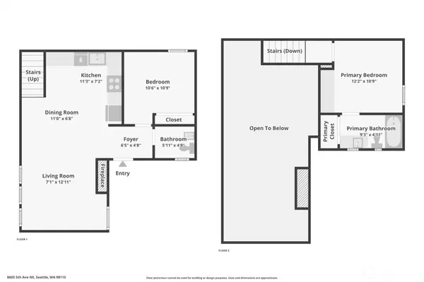 Seattle, WA 98115,8605 5th AVE NE #B