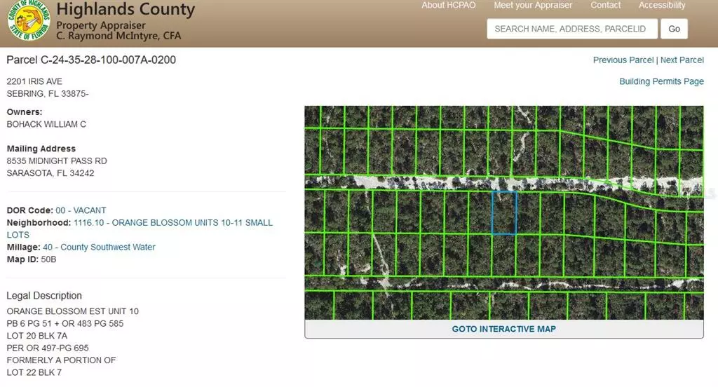 Sebring, FL 33875,2201 IRIS AVE