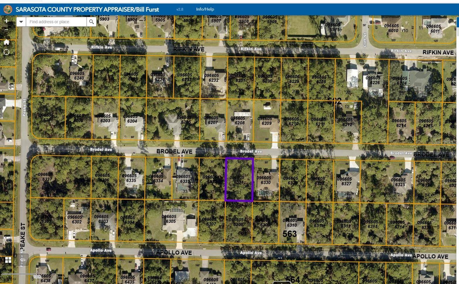 BRODEL AVE, North Port, FL 34286