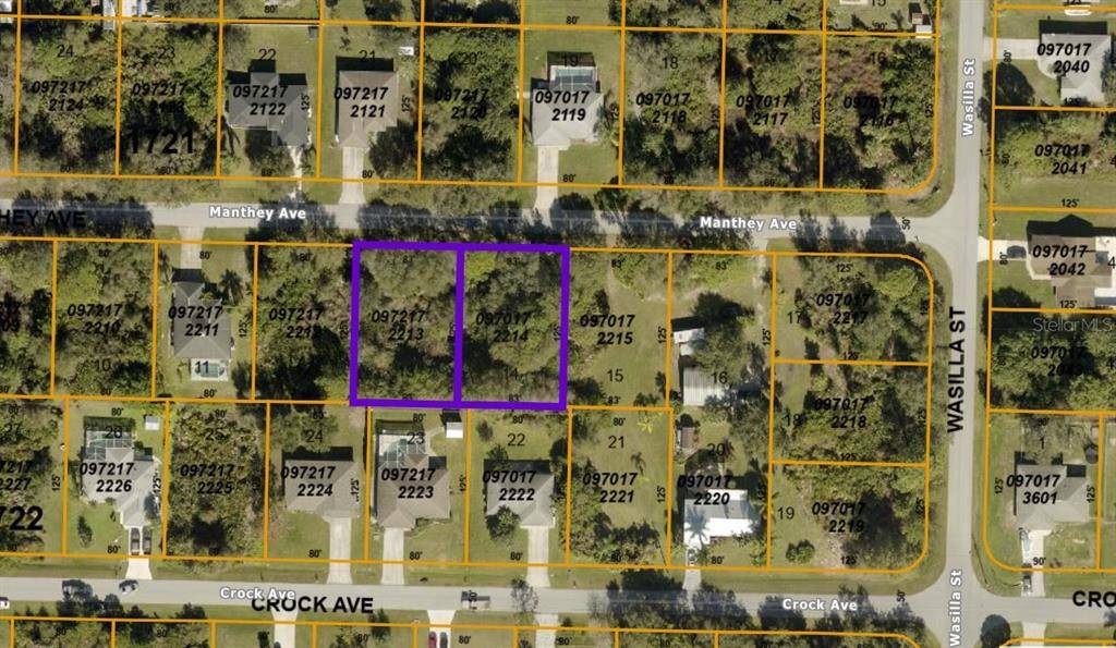 0970172213 & 0970172214 MANTHEY AVE, North Port, FL 34291