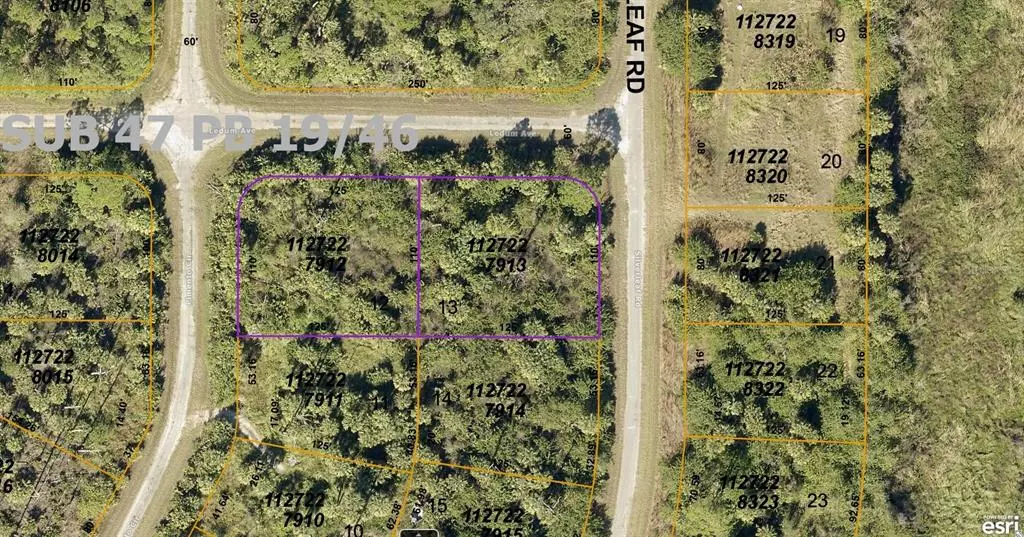 1127227912 & 1127227913 LEDUM & SILVERLIGHT AVE, North Port, FL 34288