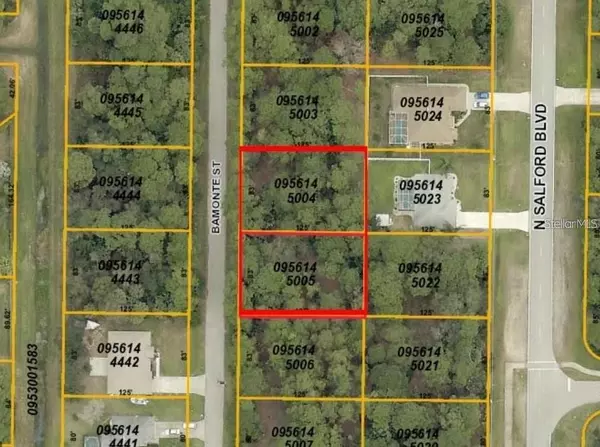 Lot 4 and 5 BAMONTE ST, North Port, FL 34286