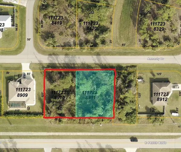 Lot 10 & 11 AMNESTY DR, North Port, FL 34288