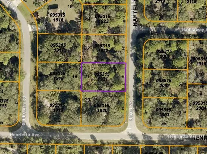 Lot 21 HAFTEL ST, North Port, FL 34291