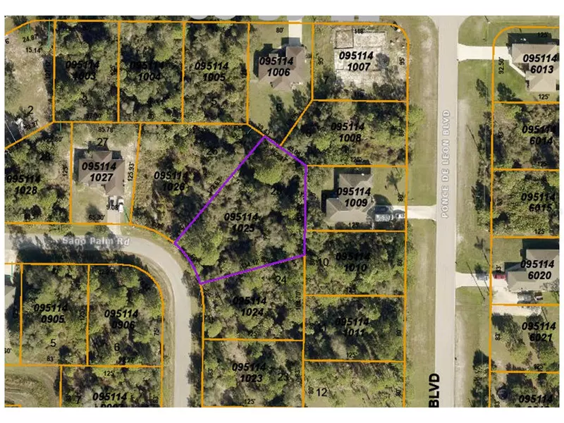 Lot 25 SAGO PALM RD, North Port, FL 34291