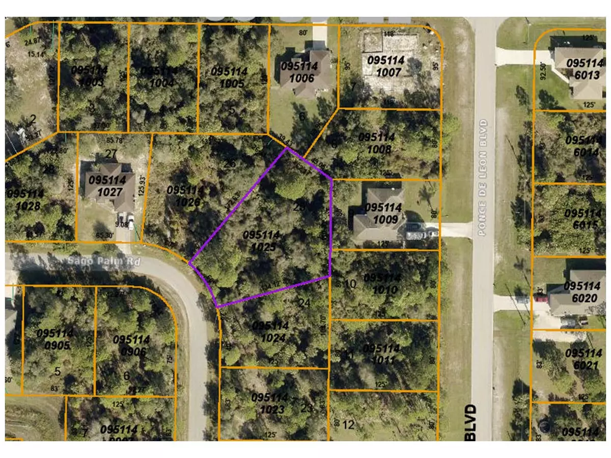 North Port, FL 34291,Lot 25 SAGO PALM RD