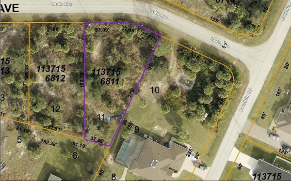 Lot 11 LAWN AVE, North Port, FL 34288