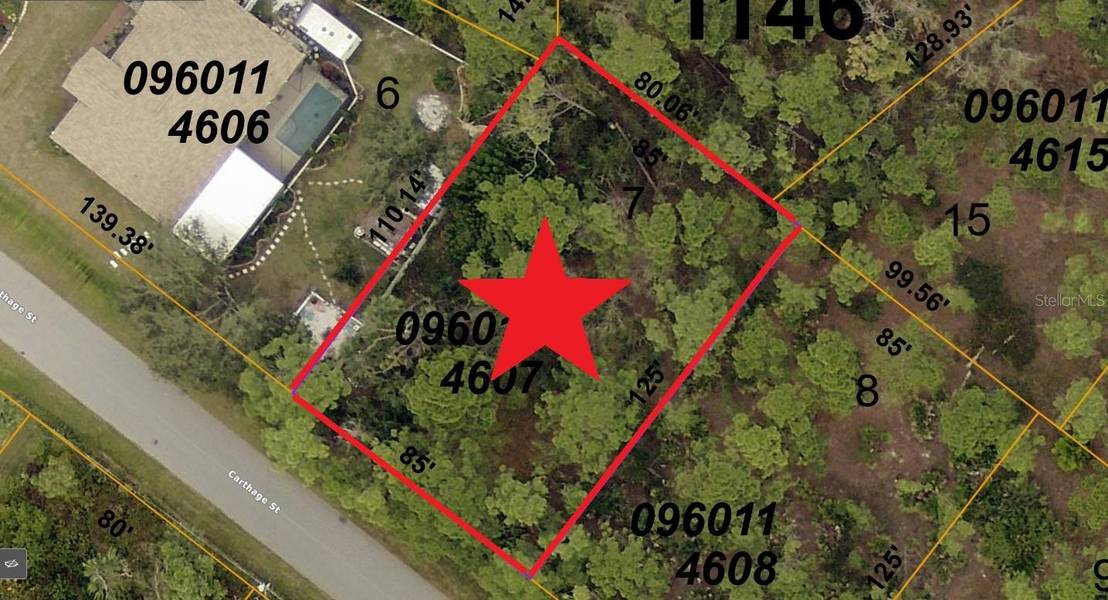 Lot 7 CARTHAGE ST, North Port, FL 34286