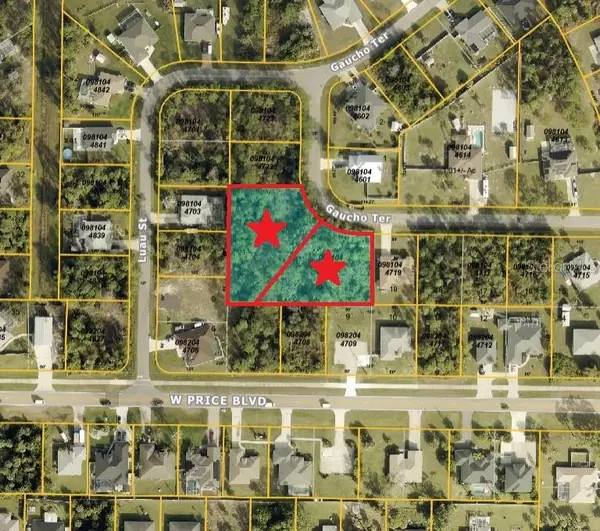 Lot 20 & 21 GAUCHO TER, North Port, FL 34286