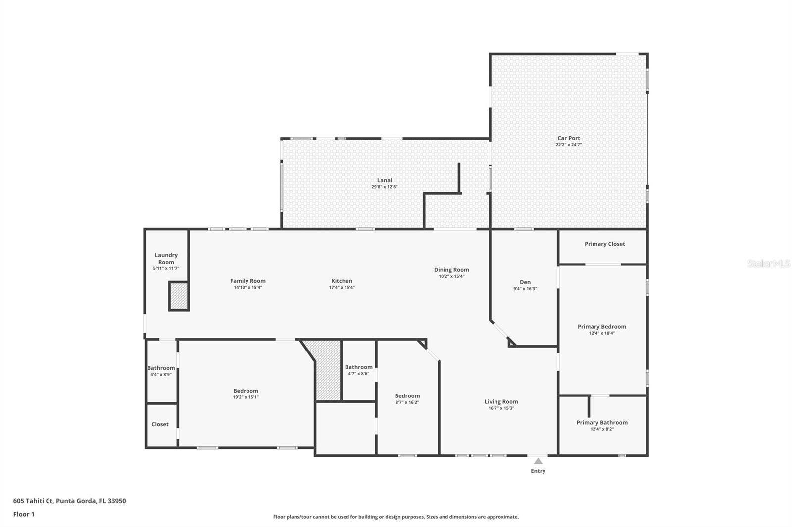 Punta Gorda, FL 33950,605 TAHITI CT