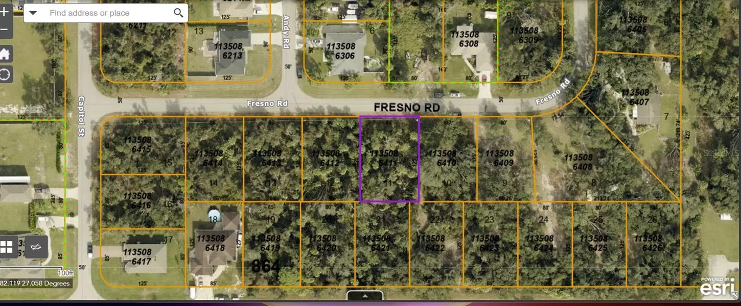 Lot 11 FRESNO RD, North Port, FL 34288