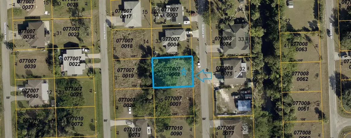 North Port, FL 34287,Lot 34, ORDUNA DR