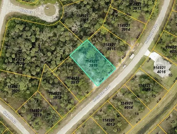 LOT 16 BLOCK 2139 HOLLISTER AVE,  North Port,  FL 34288