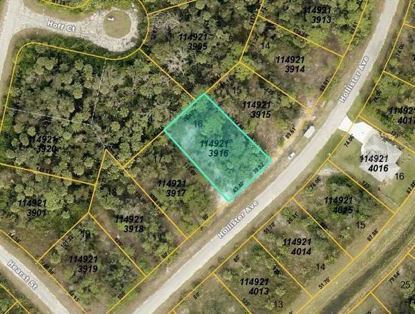 LOT 16 BLOCK 2139 HOLLISTER AVE,  North Port,  FL 34288