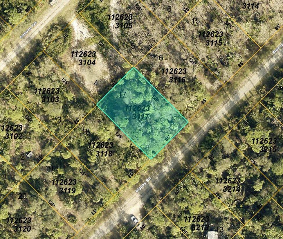 LOT 17 BLOCK 2331 BIGNAY RD, North Port, FL 34288