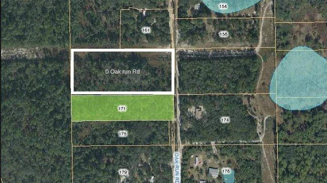 0 OAK RUN RD, Crescent City, FL 32112