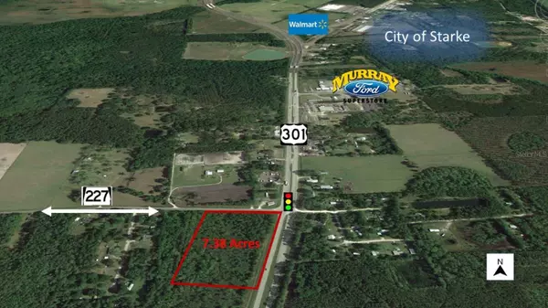 - HWY 301 & CR 227, Starke, FL 32091