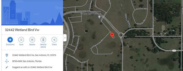 32442 WETLAND BIRD VIEW, San Antonio, FL 33576