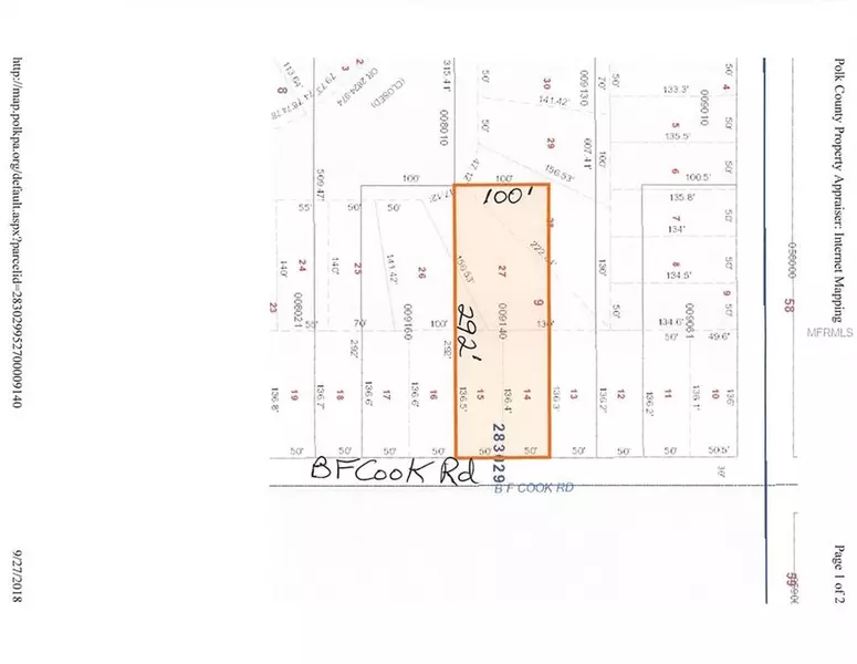 B F COOK RD, Babson Park, FL 33827