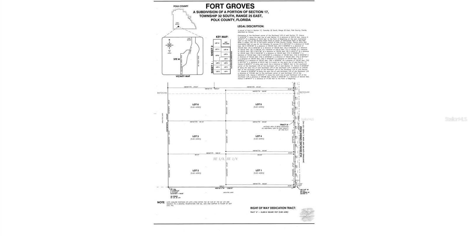 Fort Meade, FL 33841,LOT 5, 0 OLD BOWLING GREEN RD
