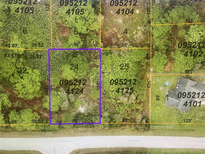 LOT 24 CAMMER AVE, North Port, FL 34291