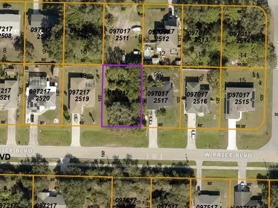 North Port, FL 34291,LOT 18 W PRICE BLVD