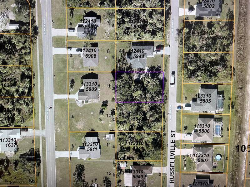 LOT 43 RUSSELLVILLE ST, North Port, FL 34288