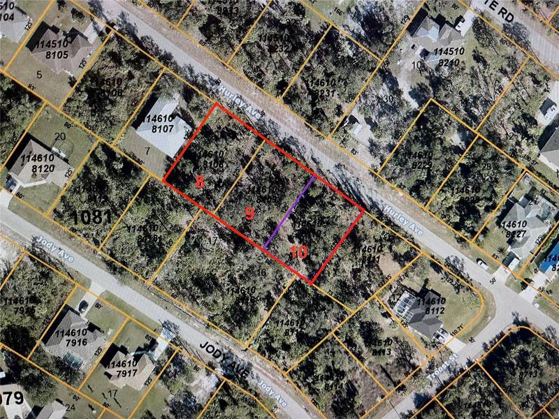 LOT 8, 9, 10 HURLEY AVE, North Port, FL 34288