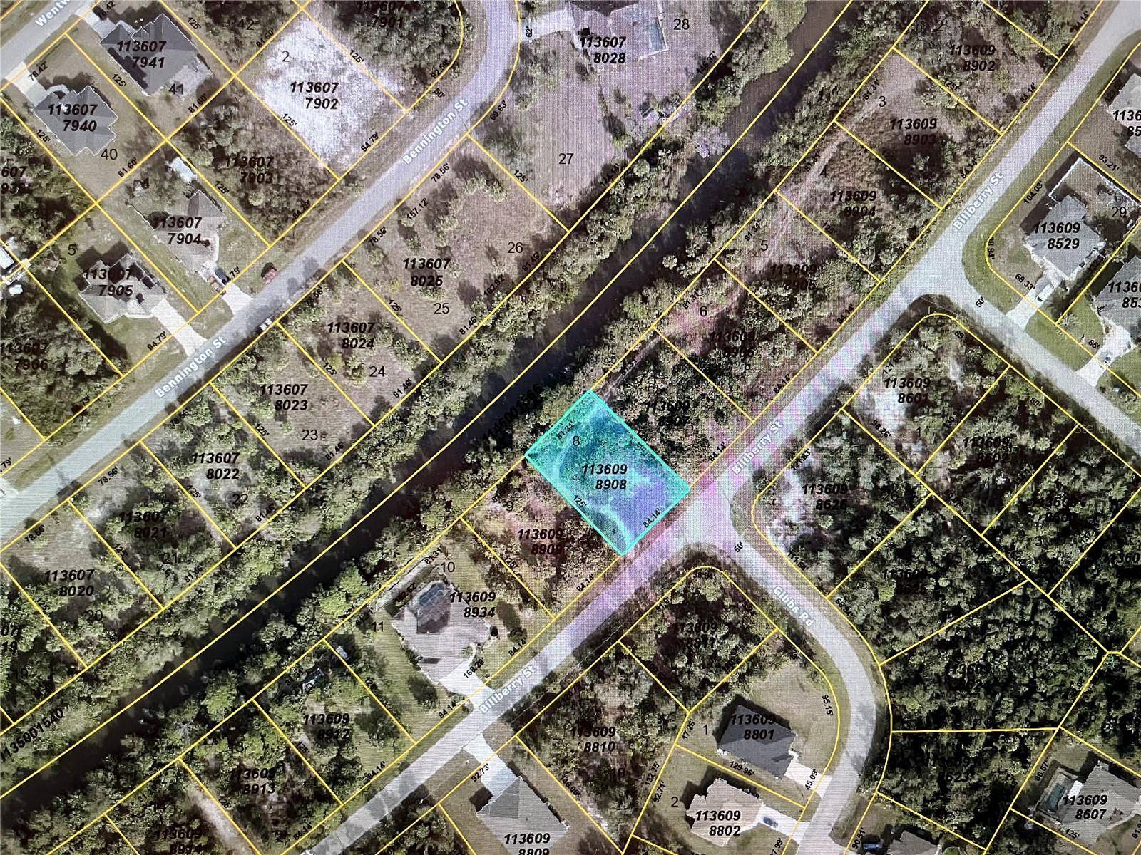 Lot 8 BILLBERRY ST, North Port, FL 34288
