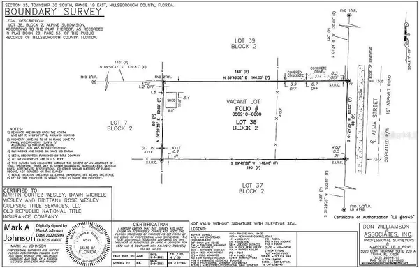 Gibsonton, FL 33534,10109 ALMA ST