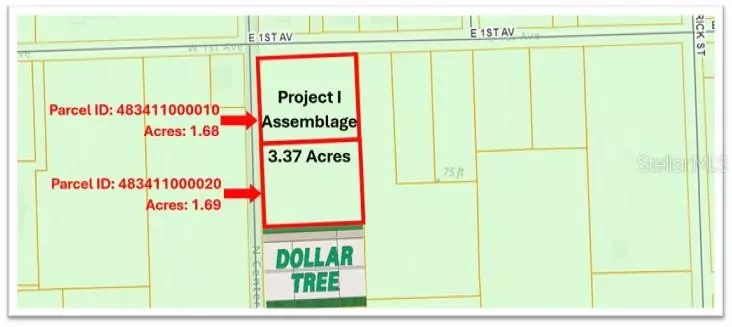 US-17 & 1ST ST E, Pierson, FL 32180