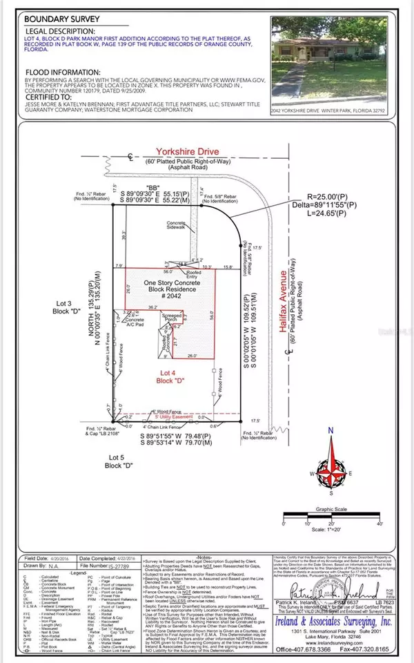 Winter Park, FL 32792,2042 YORKSHIRE DR