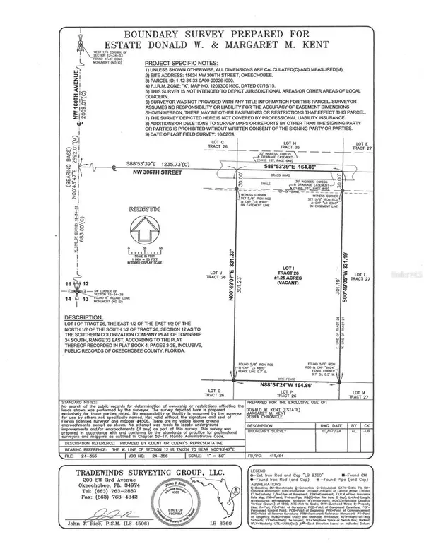 Okeechobee, FL 34972,15624 NW 306 ST