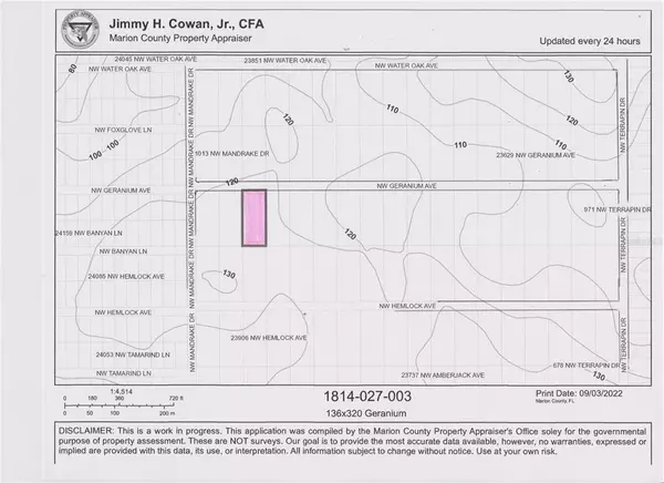 Lot 3 SW GERANIUM AVE, Dunnellon, FL 34431