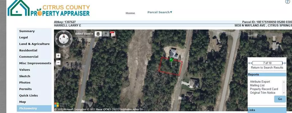 9838 N WAYLAND AVE, Citrus Springs, FL 34434