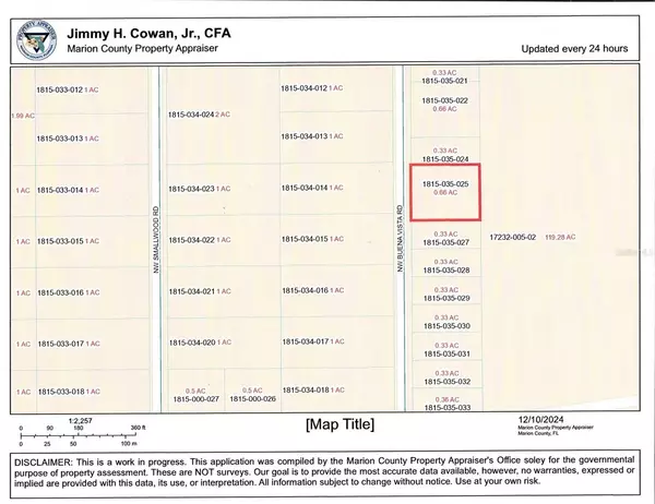 lot 25, 26 NW BUENA VISTA RD, Dunnellon, FL 34431