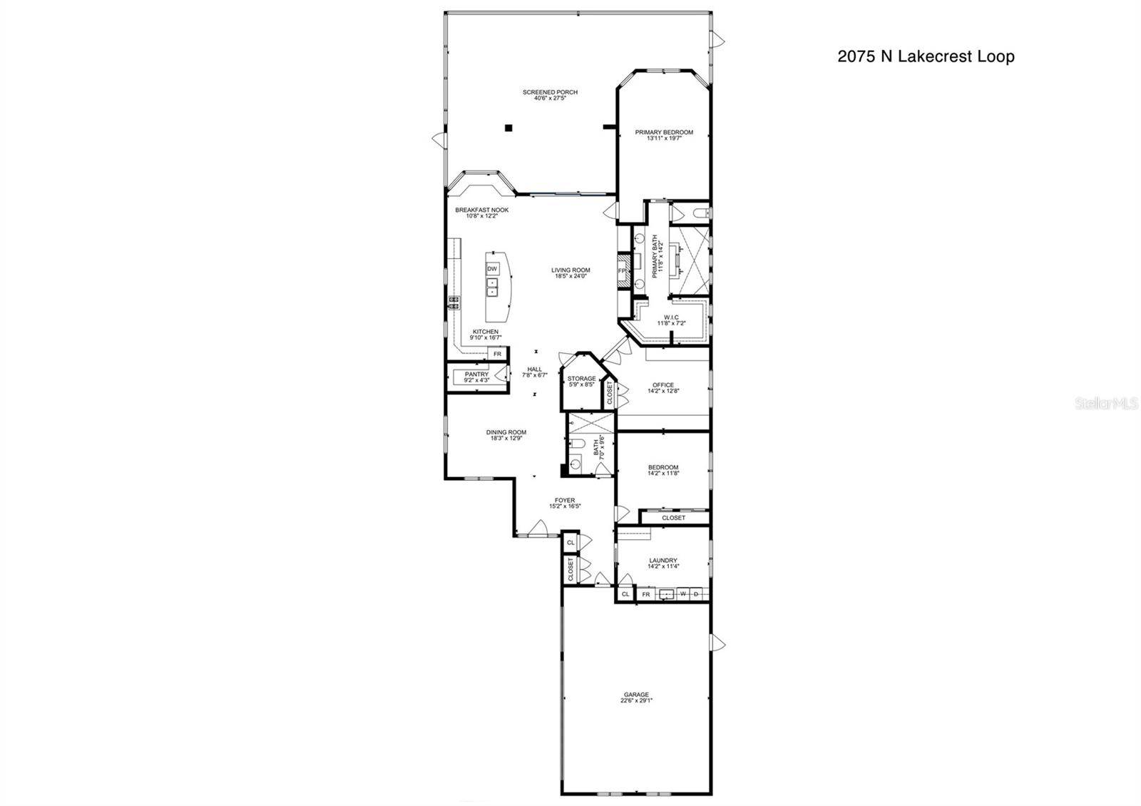 Hernando, FL 34442,2075 N LAKECREST LOOP