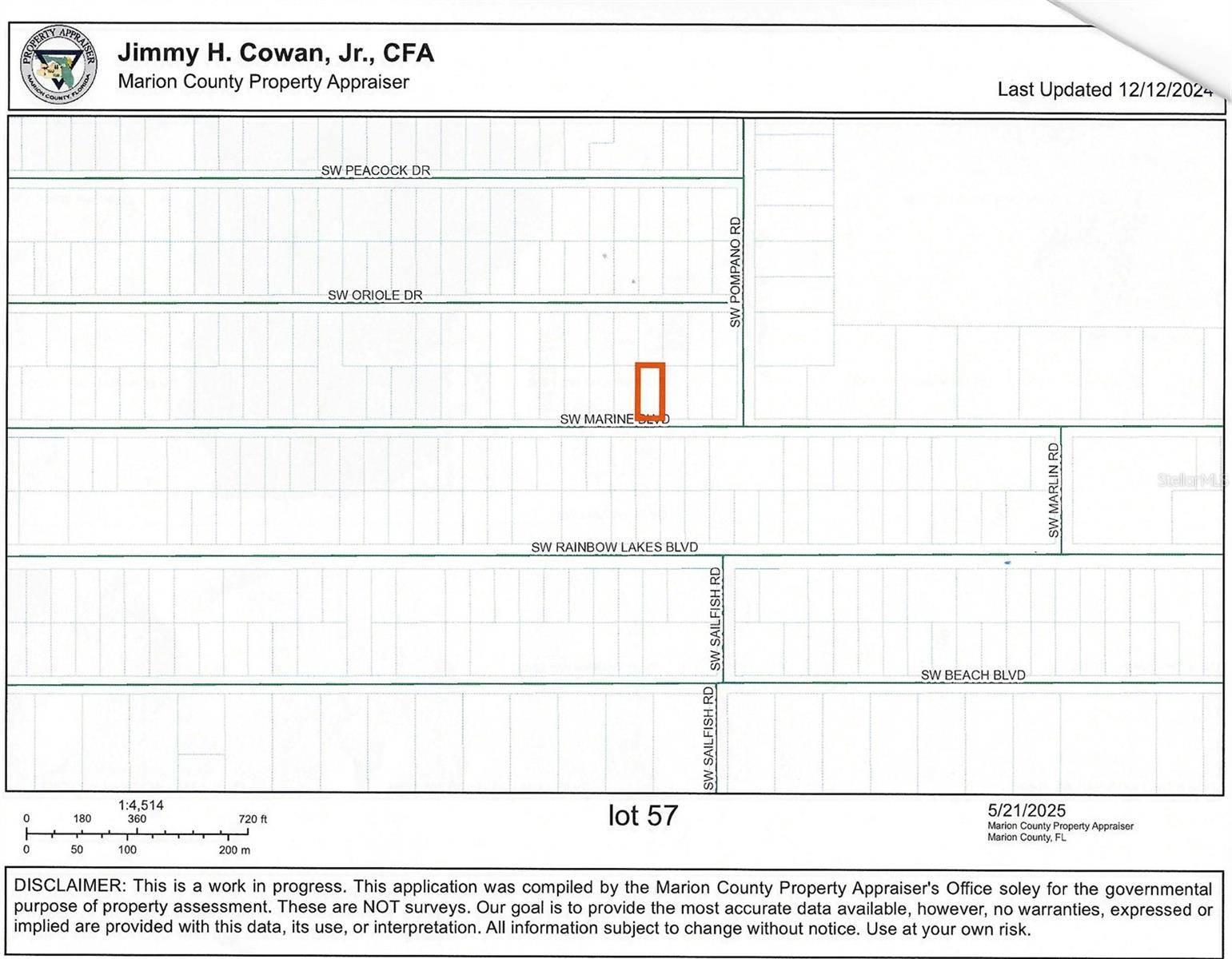 Dunnellon, FL 34431,lot 57 SW MARINE BLVD