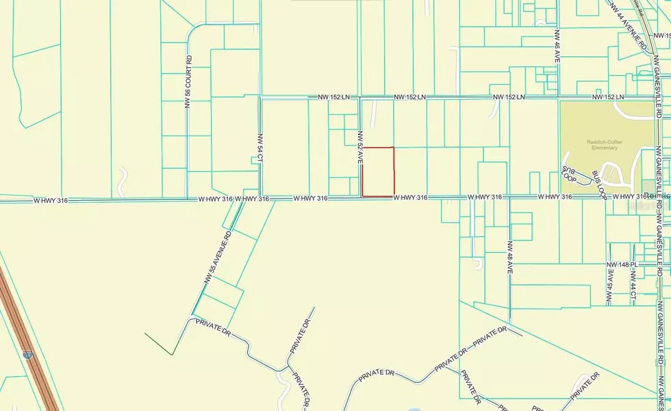 W HWY 316, Reddick, FL 32686