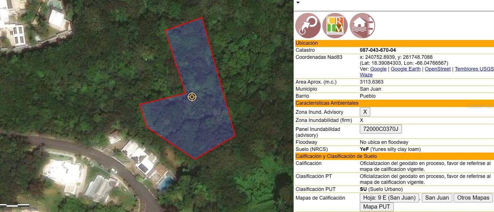 57 LOT OF 2850 SQ MTS ST #B, San Juan, PR 00936