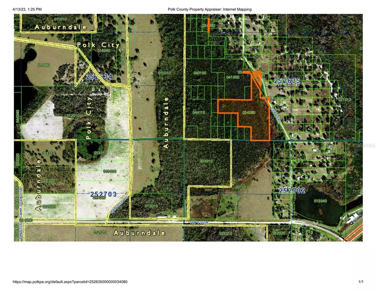 Polk City, FL 33868,EVANS RD