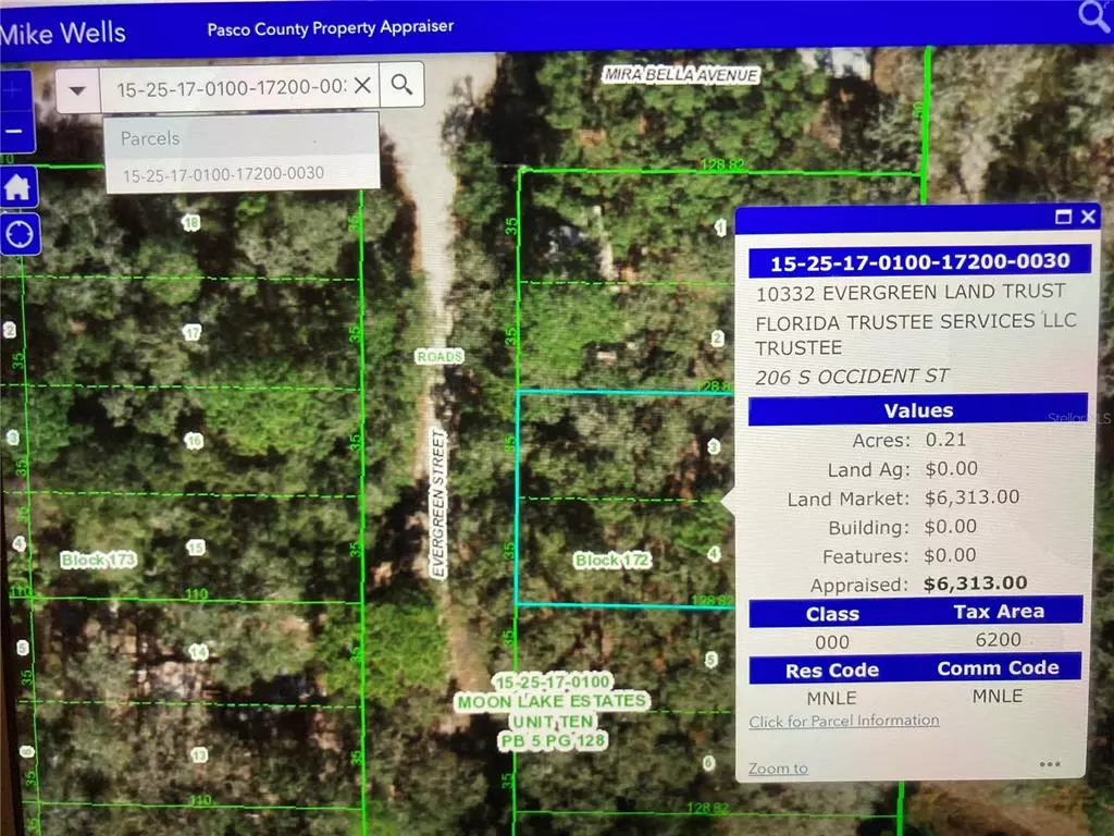 New Port Richey, FL 34654,EVERGREEN ST, LOT 3&4