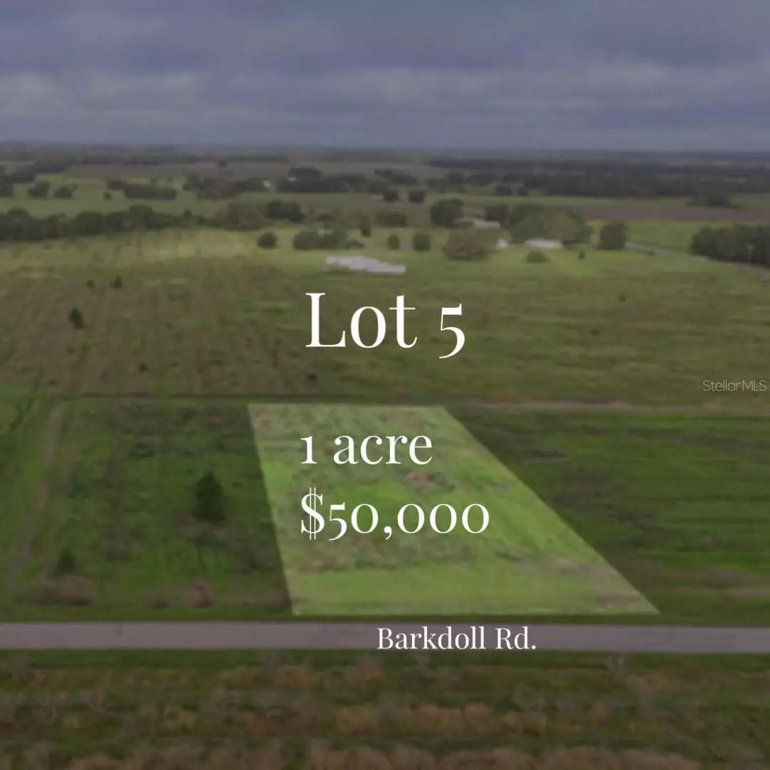 Bowling Green, FL 33834,0 BARKDOLL RD #Lot 5