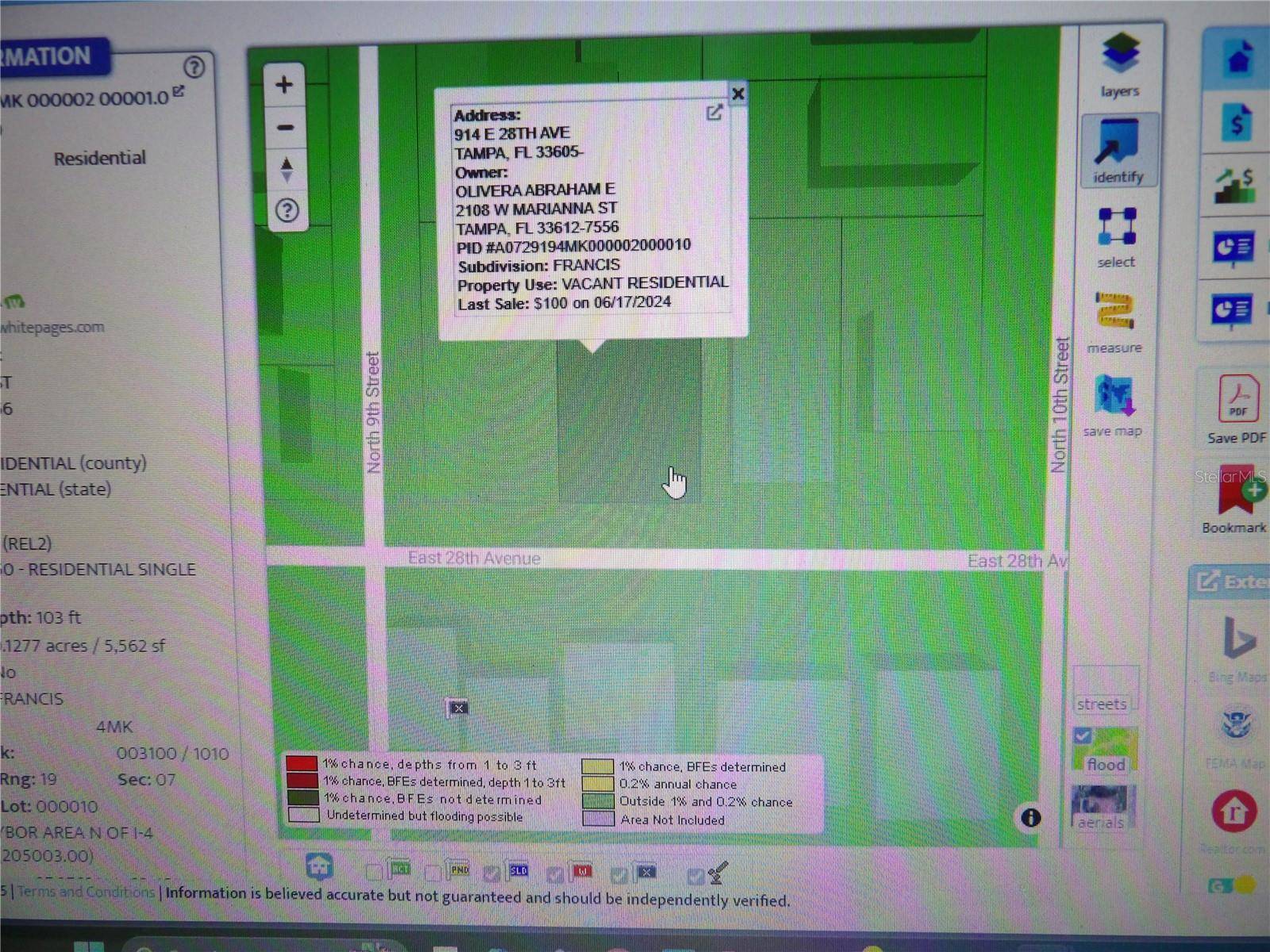 Tampa, FL 33605,914 E 28TH AVE