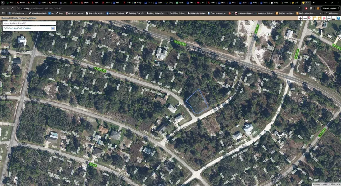 3410 GOSSAMER AVE, Lake Placid, FL 33852