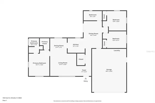 Orlando, FL 32822,1022 SAUL CT