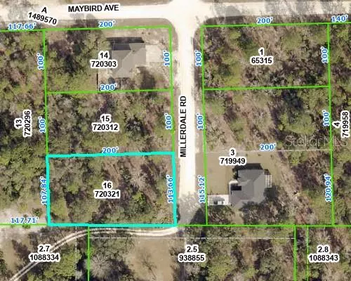 Weeki Wachee, FL 34613,Lot 16 MILLERDALE RD