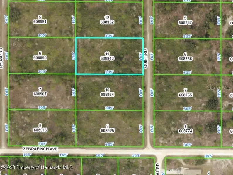 18455 QUIET RD, Weeki Wachee, FL 34614