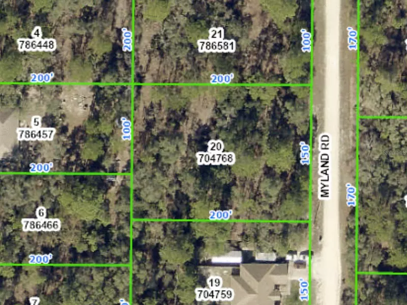 0 MYLAND RD, Weeki Wachee, FL 34614