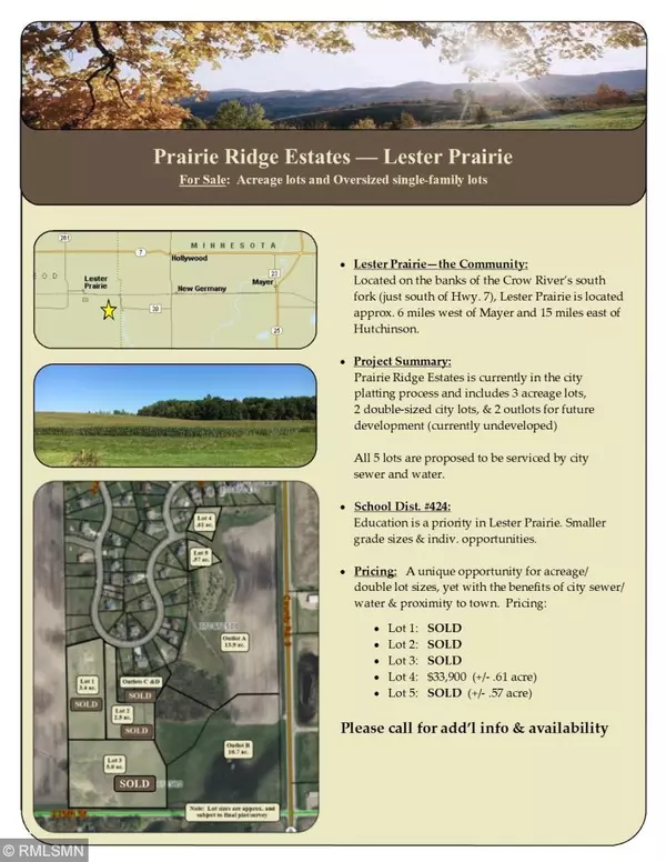 Lester Prairie, MN 55354,1228 Prairie Ridge LN